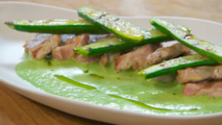 RTVE Cocina - Solomillo de cerdo con salsa de kale