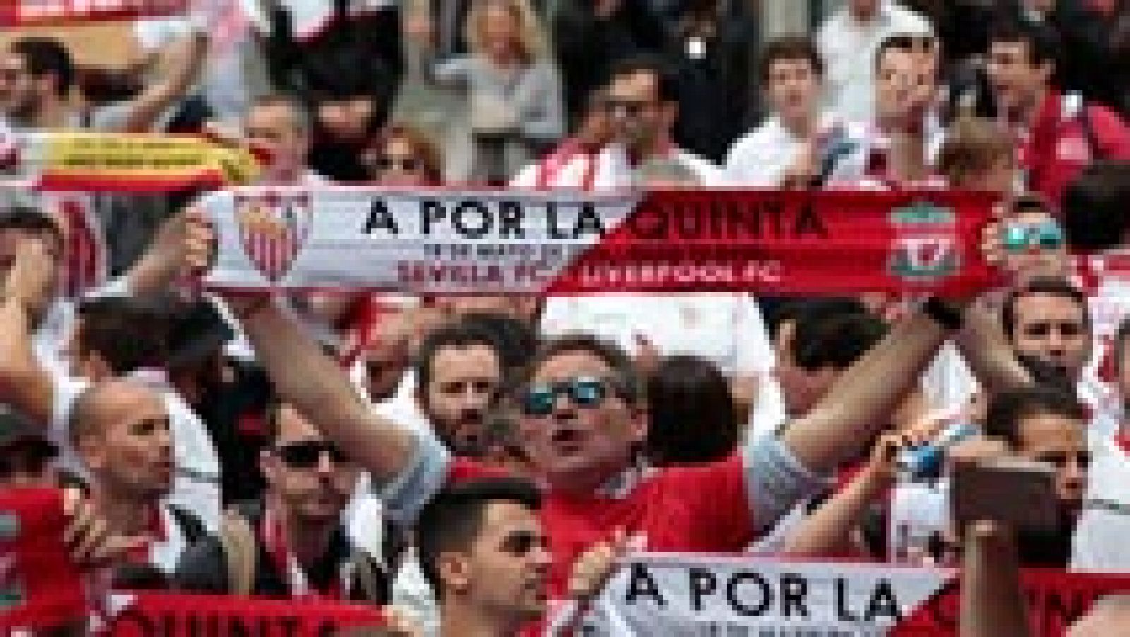 Telediario 1: Liverpool y Sevilla lucharán en Basilea por la Europa League | RTVE Play