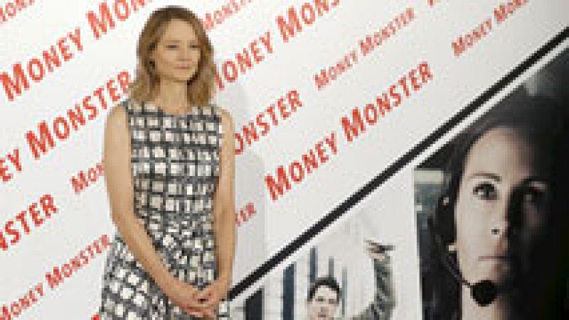 Tras su paso por el festival de Cannes, Jodie Foster directora de la película 'Money Monster' está en Madrid