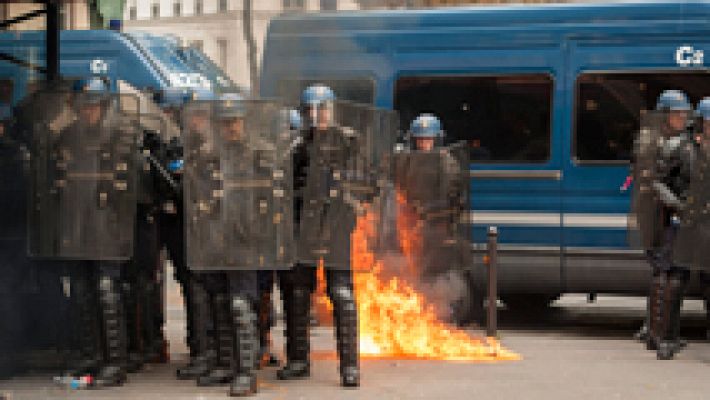 Continúan las protestas en Francia contra la reforma laboral