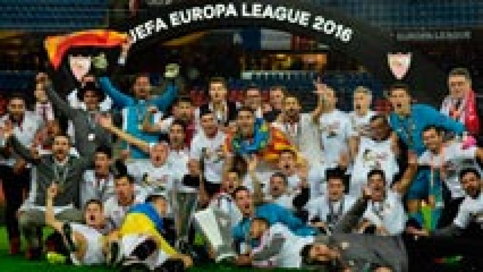 Telediario 1: El Sevilla confirma el dominio de los equipos españoles en Europa | RTVE Play