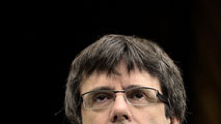 Telediario 1 - Para Puigdemont la prohibición es un ultraje a la democracia