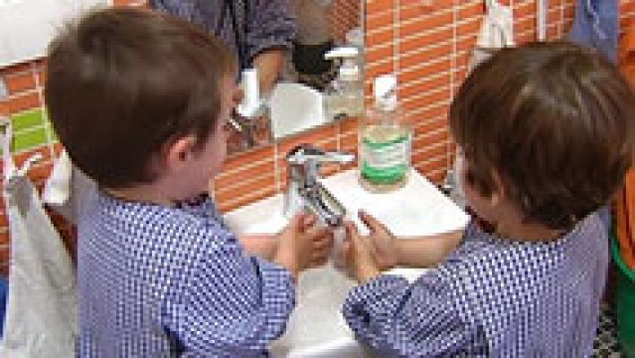 Se refuerzan las medidas en los colegios para evitar nuevos contagios por enterovirus