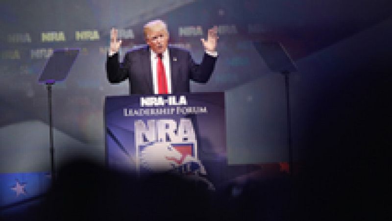 La Asociación Nacional del Rifle respalda oficialmente a Trump