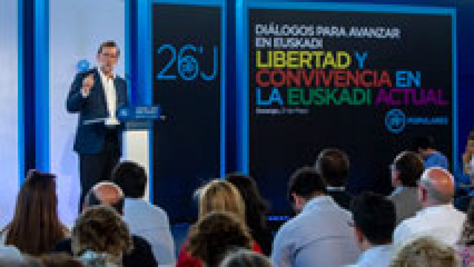 Rajoy critica la visita de Otegi al Parlamento Catalán