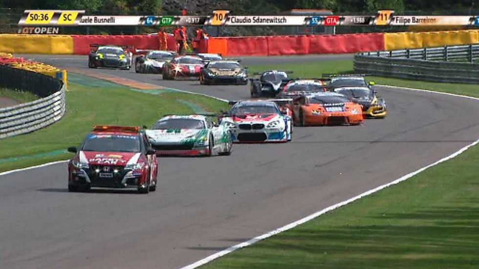 Automovilismo - Internacional GT Open 1ª Carrera desde Spa