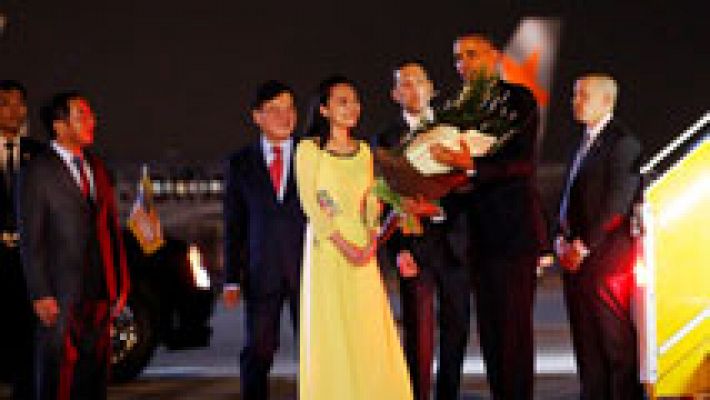 Obama inicia un significativo viaje por Asia