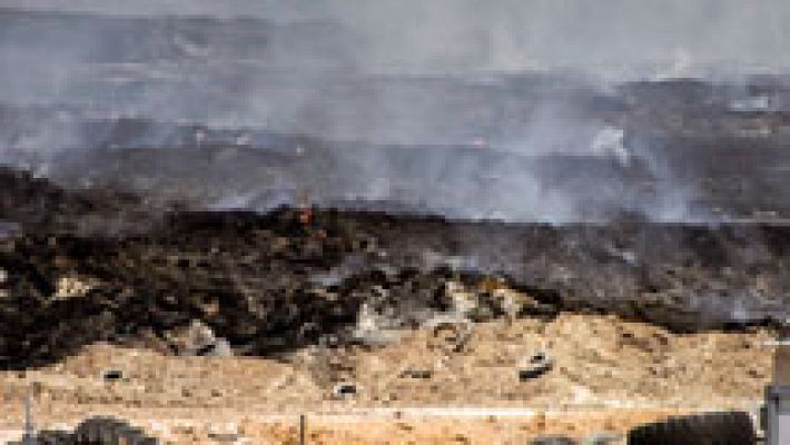 Los colegios de Seseña continúan cerrados mientras se aplican nuevas técnicas para frenar el incendio