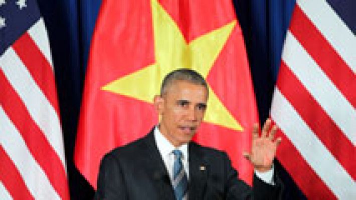 Telediario 1 - Obama pone fin a 32 años de embargo a la venta de armas a Vietnam