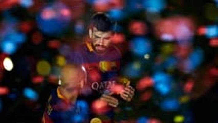 Piqué: "Esta vez fuimos nosotros los que jugamos con 10 y volvimos a ganar"