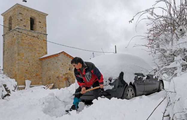 Asturias, casi aislada de la meseta