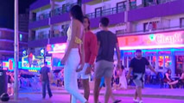 Telediario 1 - Magaluf trata de luchar contra el estereotipo del turismo de borrachera