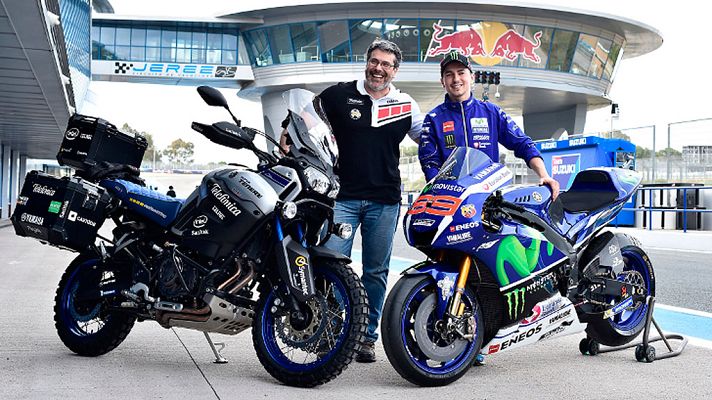 Telediario 1 - La primera moto conectada de la historia está preparada para dar la vuelta al mundo en 80 días