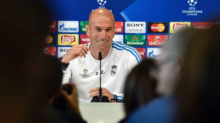 Telediario 1 - Zidane se muestra ilusionado con la final de Champions