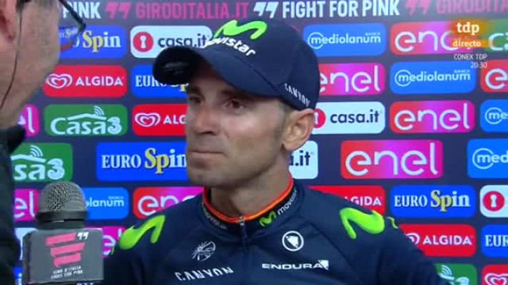  - Valverde: "Queríamos reventar la carrera en todo momento"