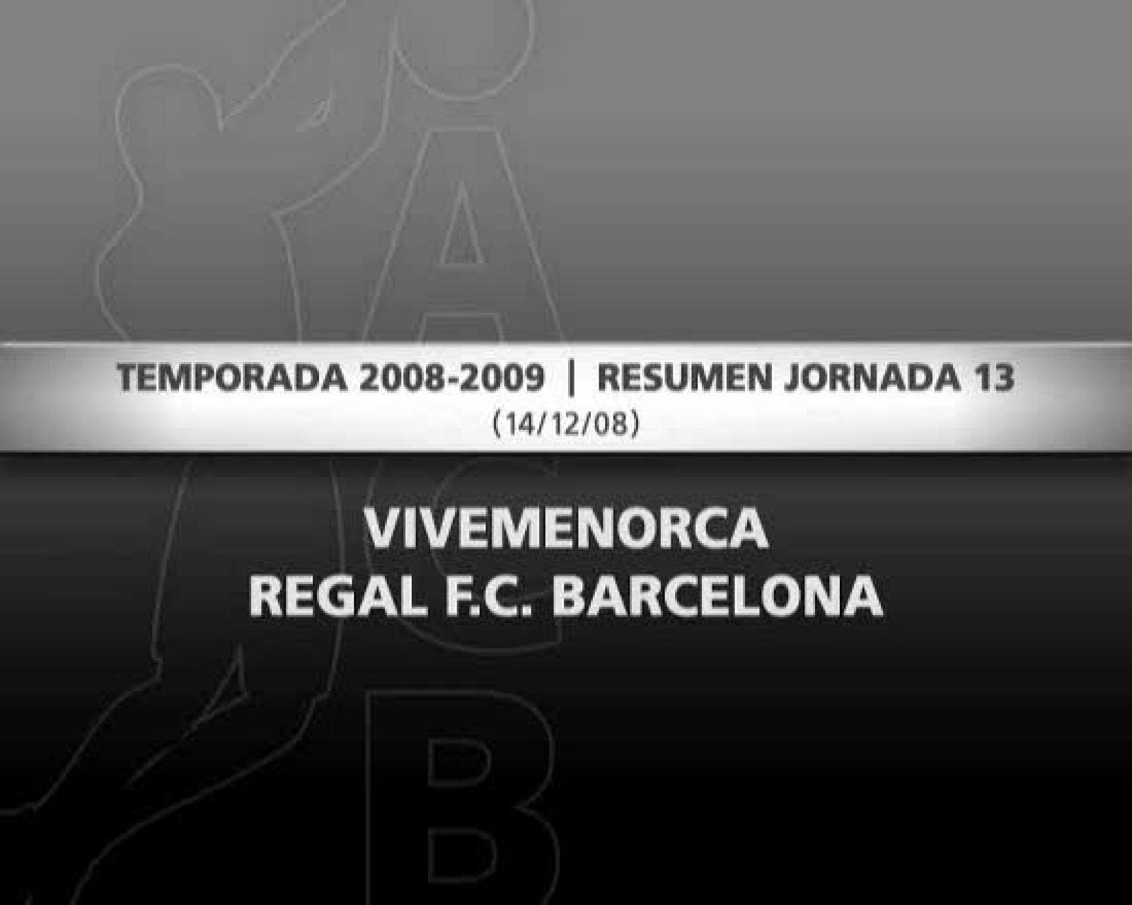 ViveMenorca 61-75 Regal Barcelona - Baloncesto en RTVE | Ver
