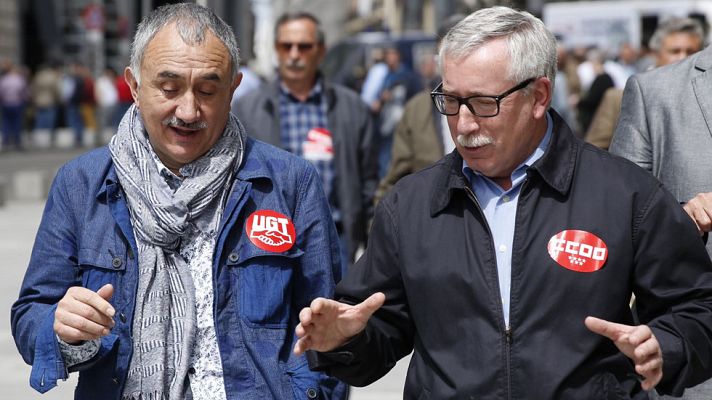 Informativo 24h - Los sindicatos defienden el derecho a una renta mínima