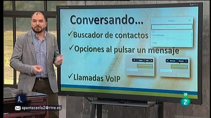 A punto con La 2 - Whatsapp