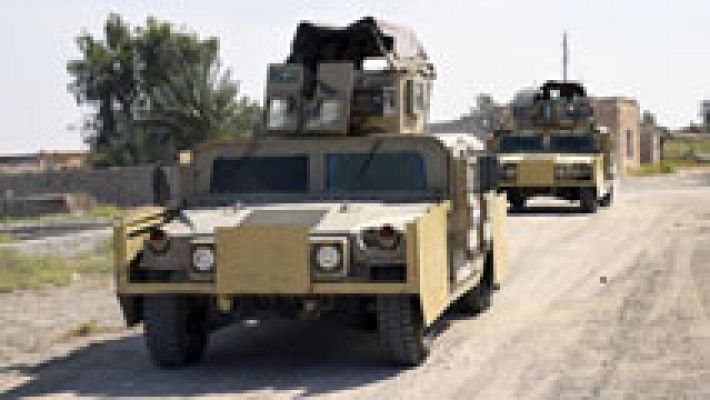 Telediario 1 - Fuerzas kurdas y árabes acechan los dos mayores feudos de los terroristas del Estado Islámico