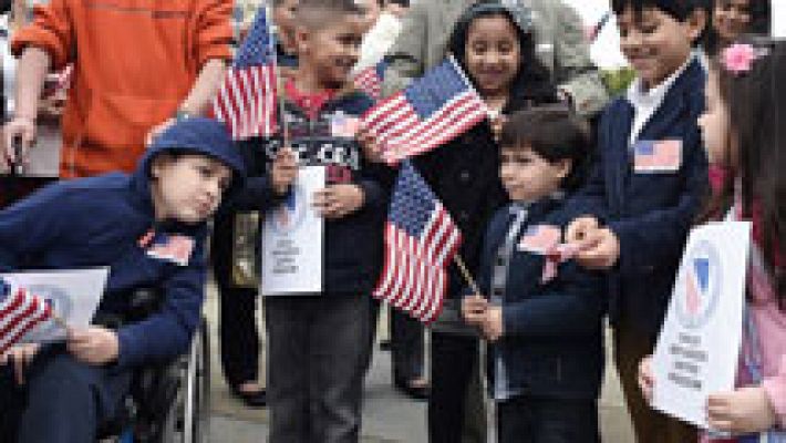 Telediario 1 - EE.UU. ha puesto en marcha una nueva oleada de deportaciones de inmigrantes centroamericanos indocumentados