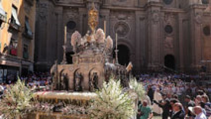 Celebración del Día del Corpus en muchos lugares de España