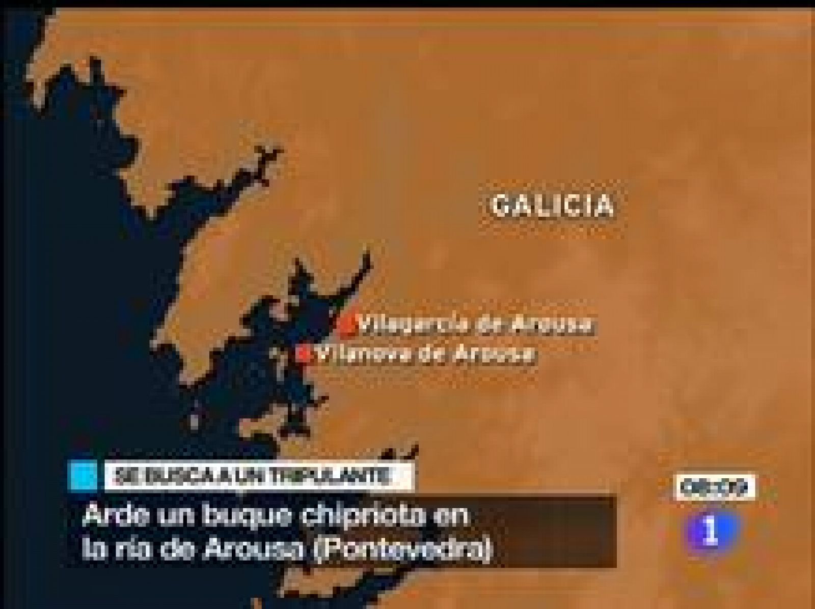 Sin programa: Se incendia un buque en Pontevedra | RTVE Play