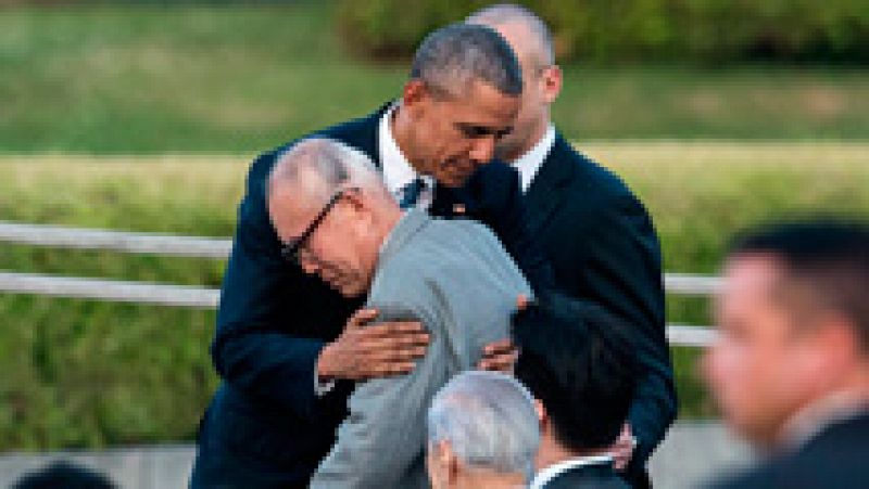 Obama recuerda a las víctimas de Hiroshima en una visita histórica