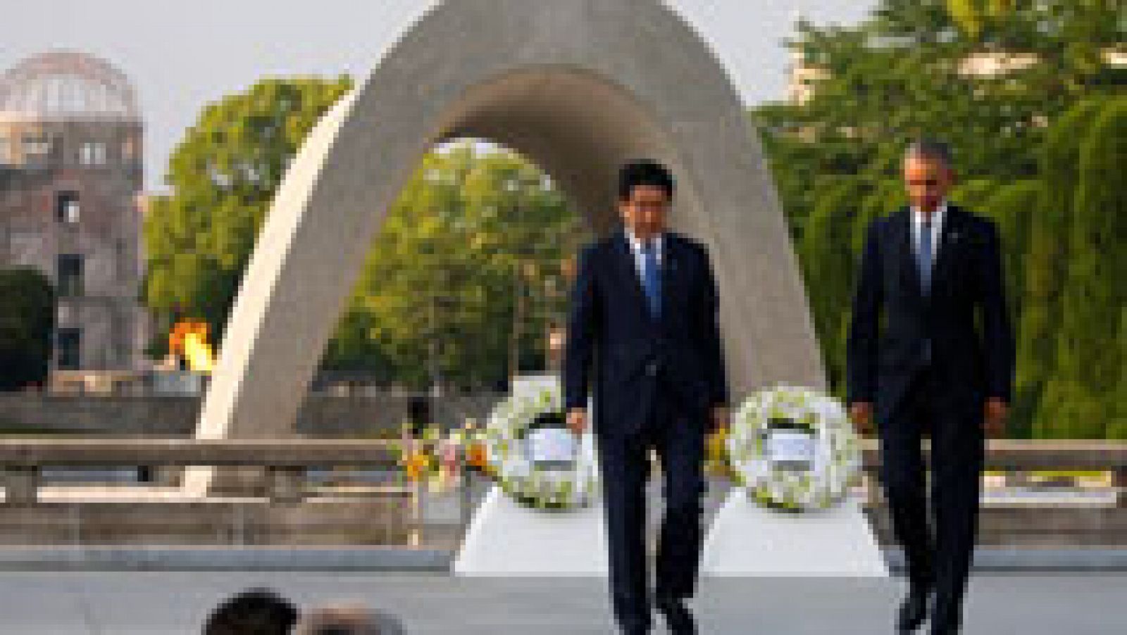 Telediario 1: Obama rinde homenaje a las víctimas de Hiroshima | RTVE Play