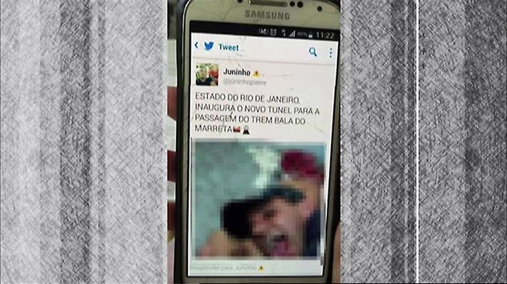 Telediario 1 - Indignación en Brasil por la violación de una adolescente que fue grabada y difundida por internet