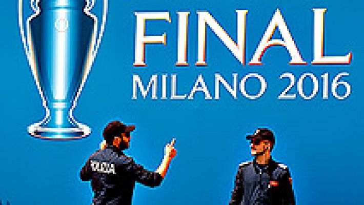 Telediario 1 - Más de 1.500 efectivos entre policías y miltares velarán por la seguridad en Milán