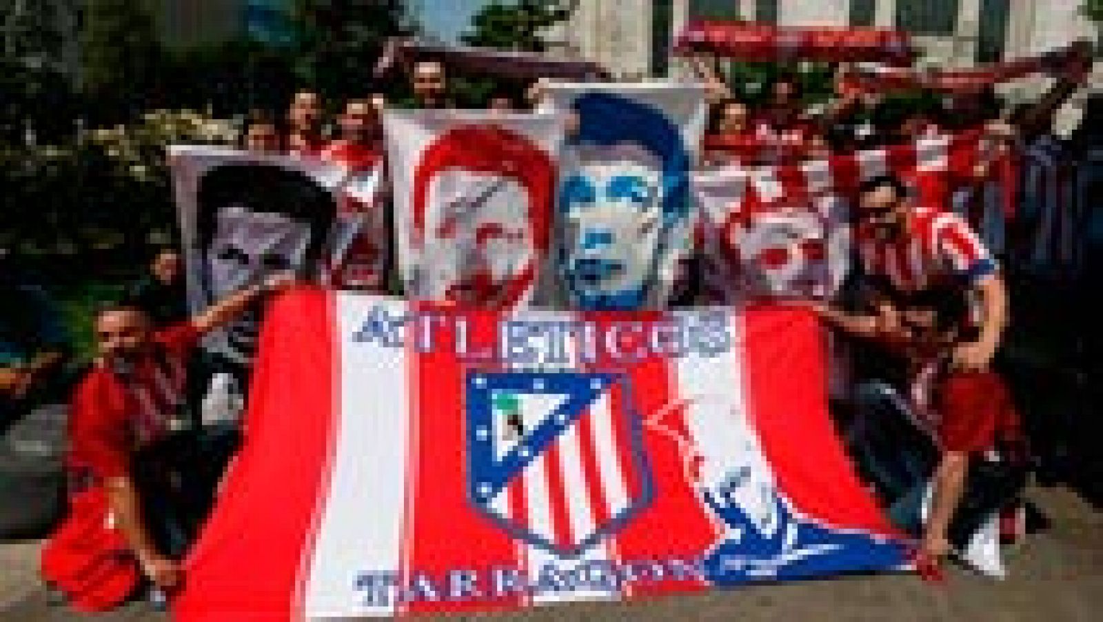 Telediario 1: Los aficionados del Atlético buscan su primera Champions | RTVE Play