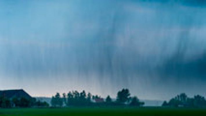 Lluvias en el norte y entornos de los sistemas Central e Ibérico