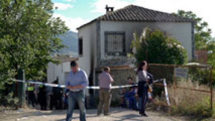 Telediario 1 - Cuatro miembros de una familia mueren en un incendio en Jaén