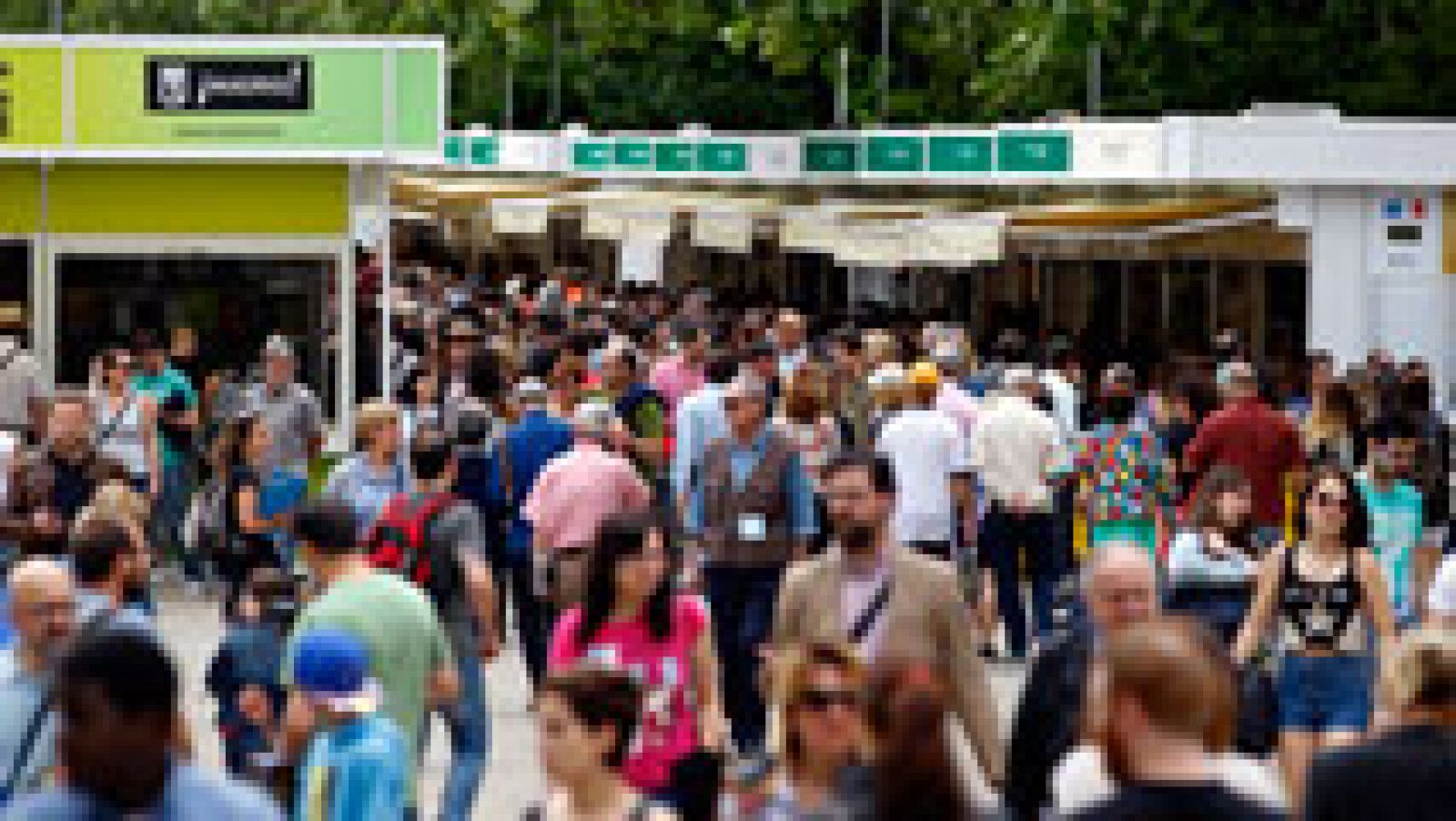 Telediario 1: La Feria del Libro toma el Parque de El Retiro de Madrid | RTVE Play