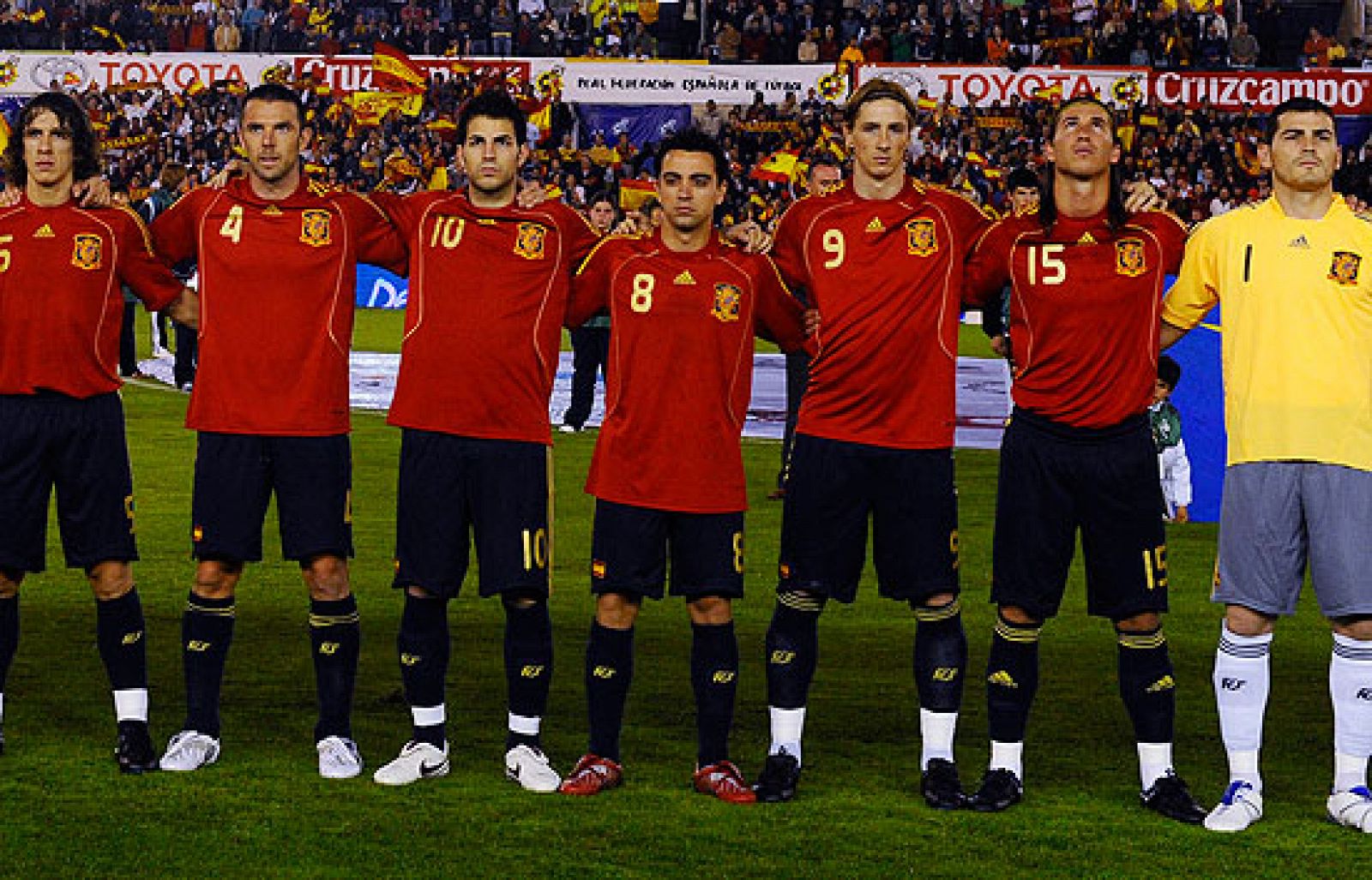 2008 - El himno de España se queda sin letra