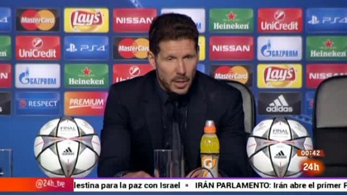  - Simeone deja en el aire su futuro: "Perder dos finales es un fracaso"
