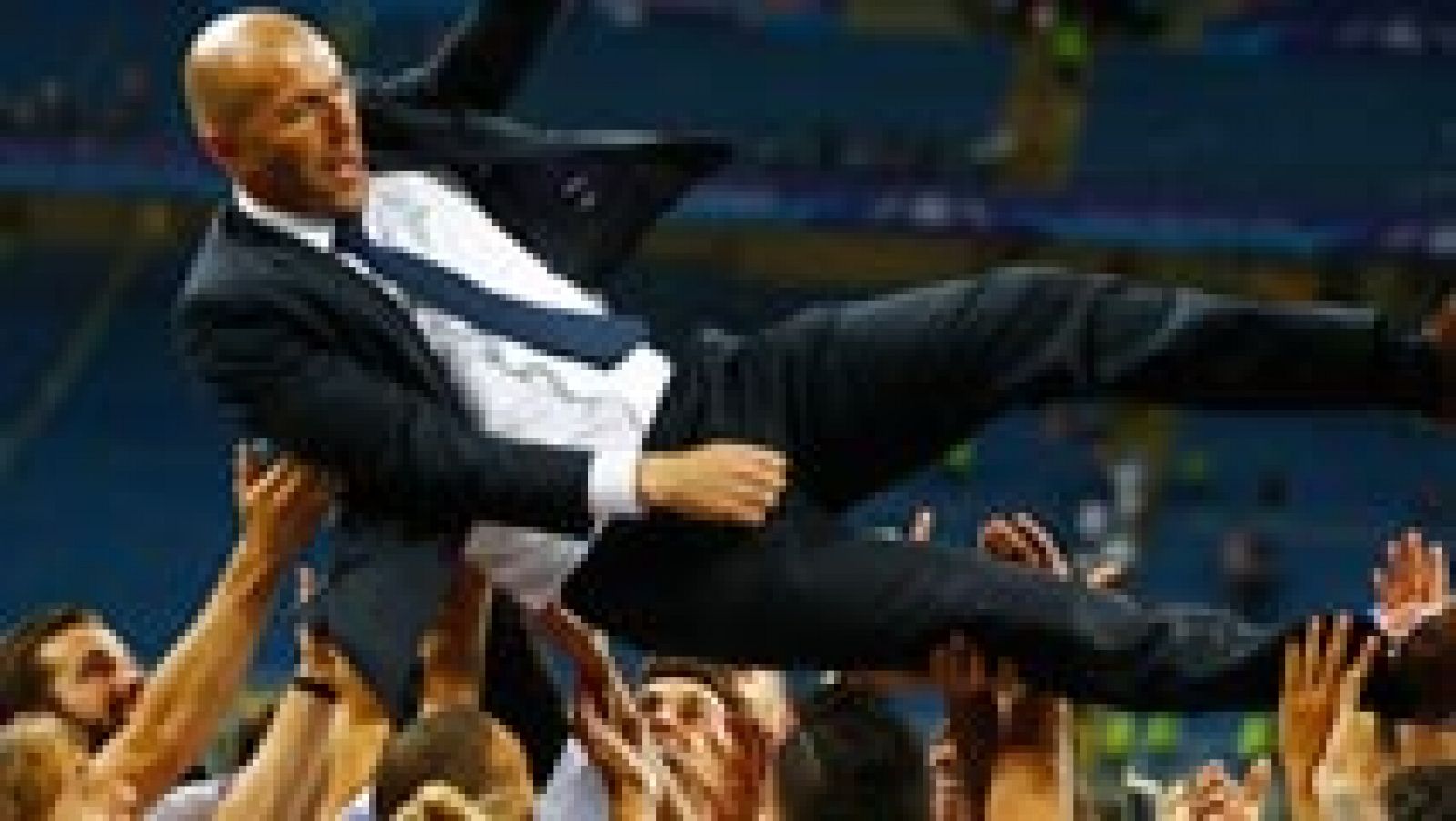 Sin programa: Zidane, feliz: "No es nada fácil ganar una Champions" | RTVE Play