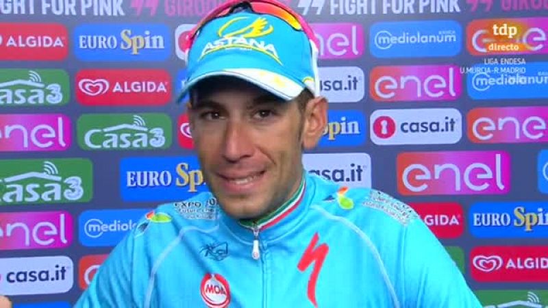 Nibali:"Siento una hermosa emoción, es mi segundo Giro"