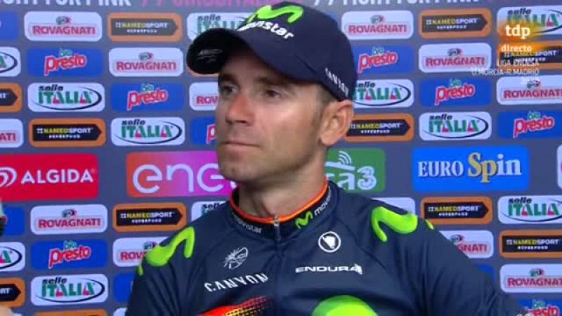 Valverde:"Ahora a ayudar a Quintana en el Tour y como objetivo los Juegos"
