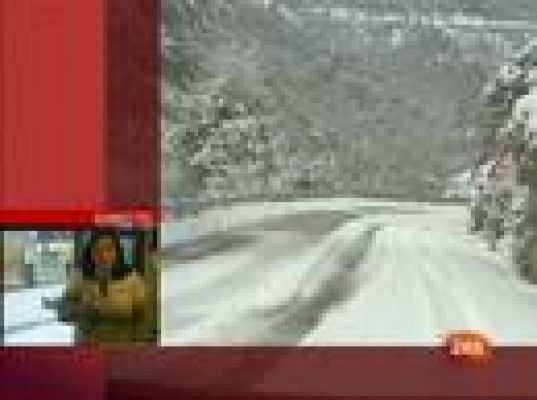  - León, paralizada por la nieve