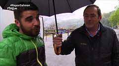 Donde hay espuma en el río hay salmones