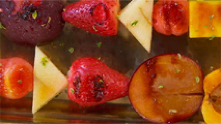 RTVE Cocina - Frutas a la brasa