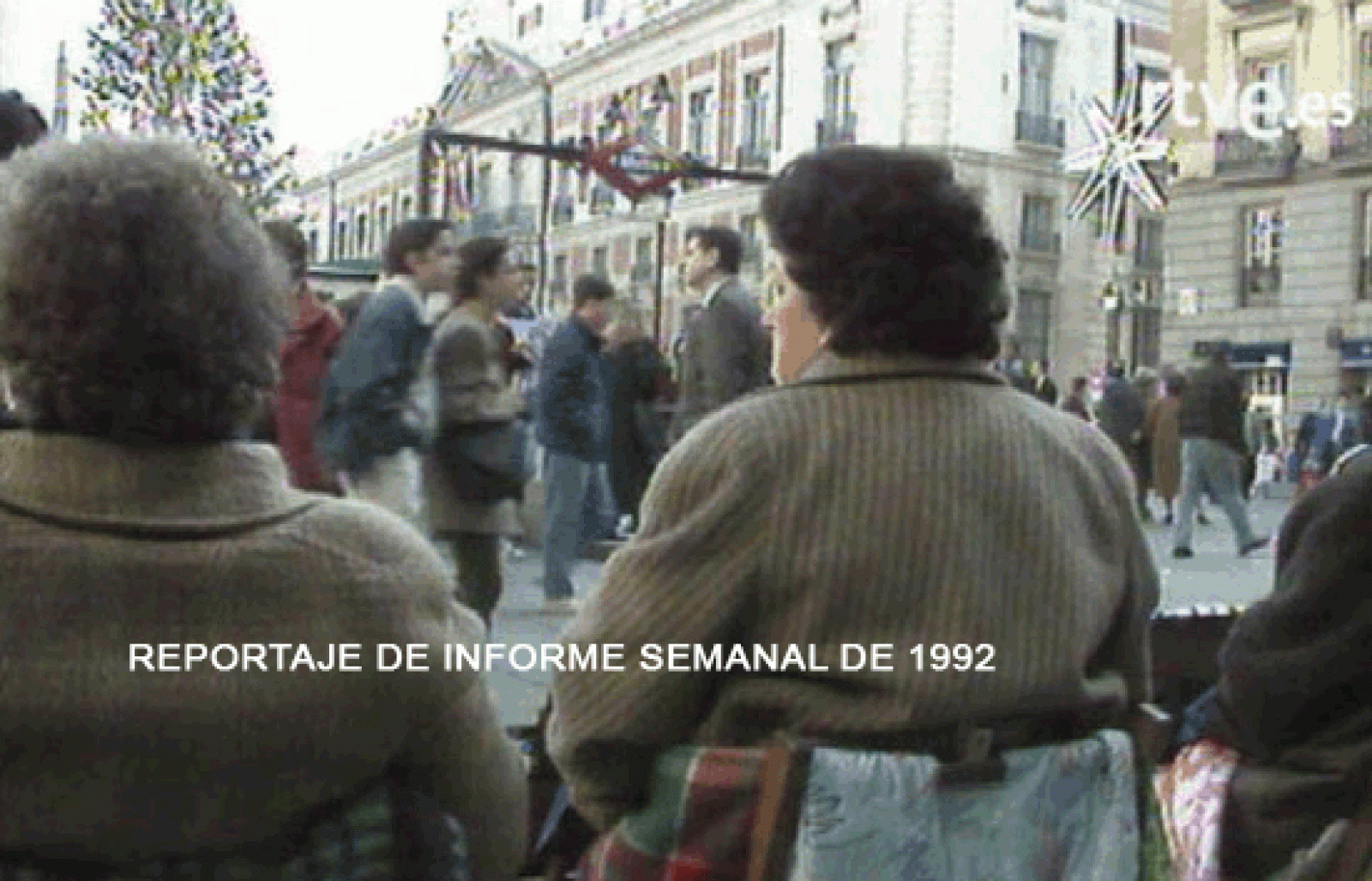 El sorteo de Navidad del 92, en Informe Semanal