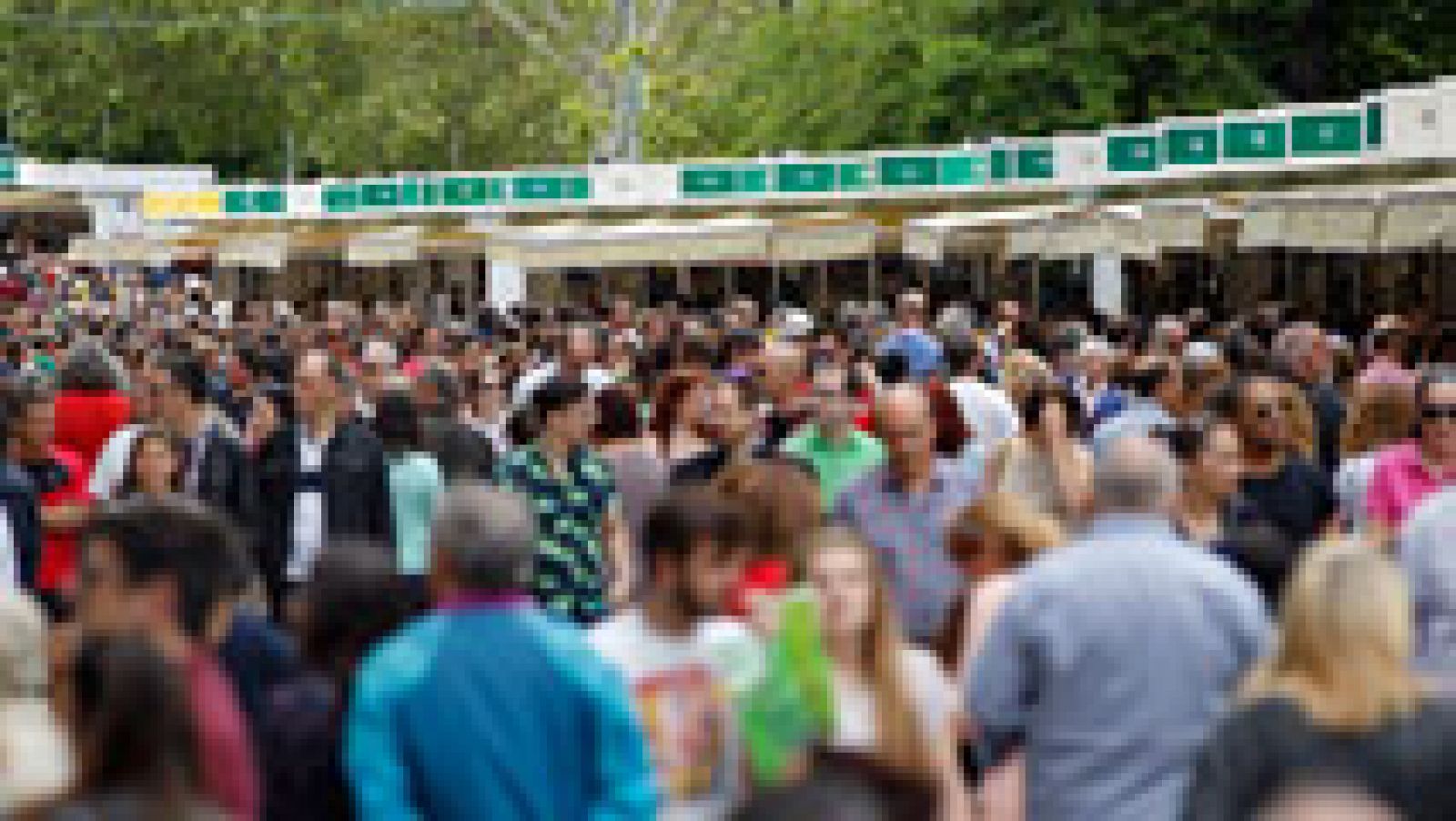 Telediario 1: La Feria del Libro de Madrid se consagra a Cervantes | RTVE Play