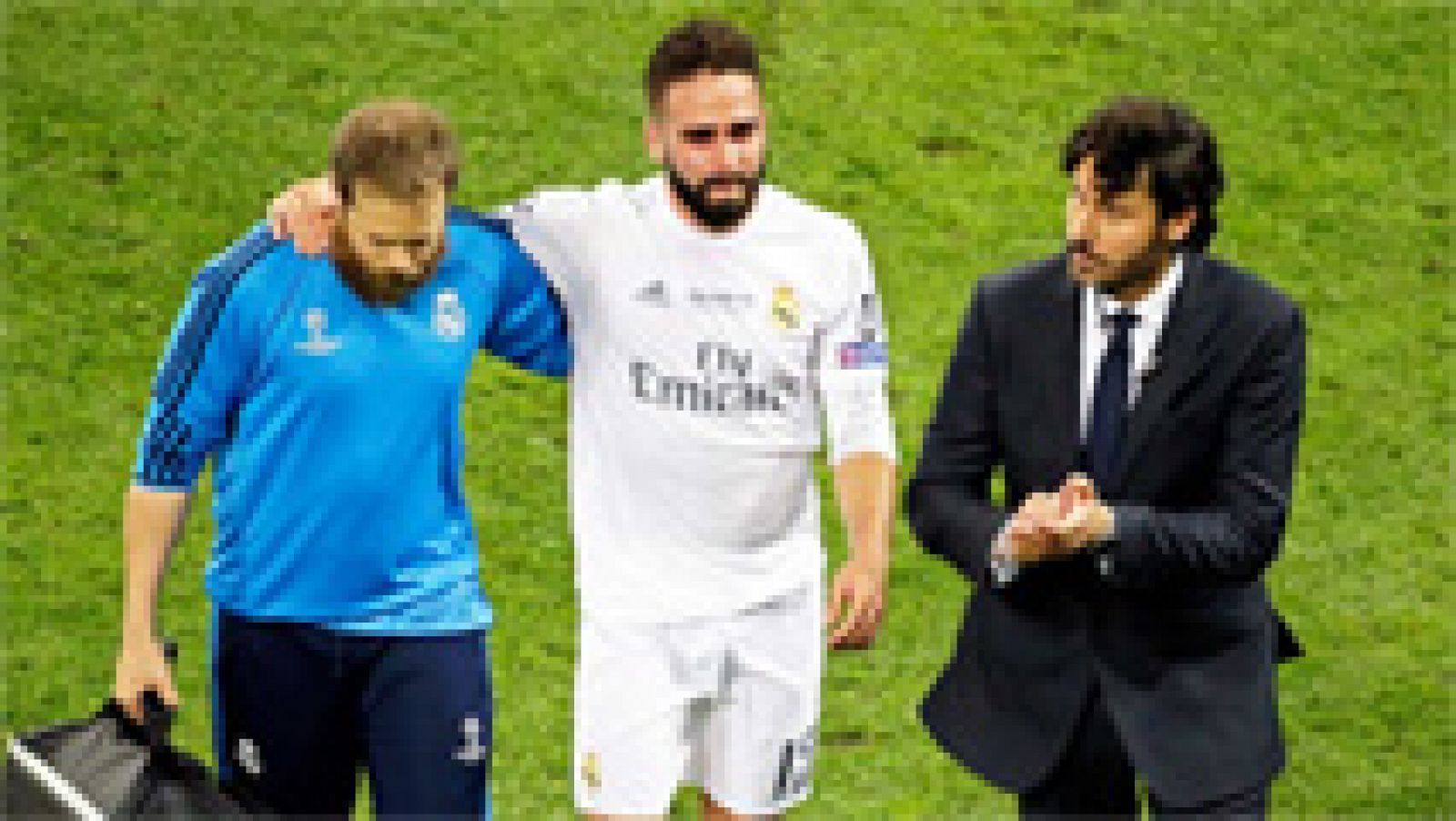 Telediario 1: Carvajal se pierde la Euro 2016 por la lesión en la final de Milán | RTVE Play
