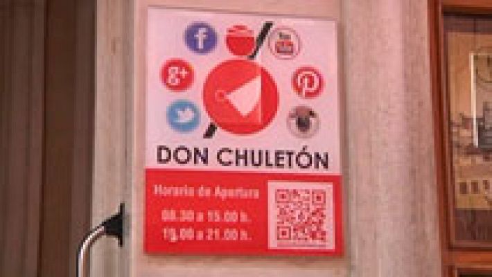 Telediario 1 - Los negocios tradicionales se unen a la llamada de aplicaciones móviles para mejorar su negocio