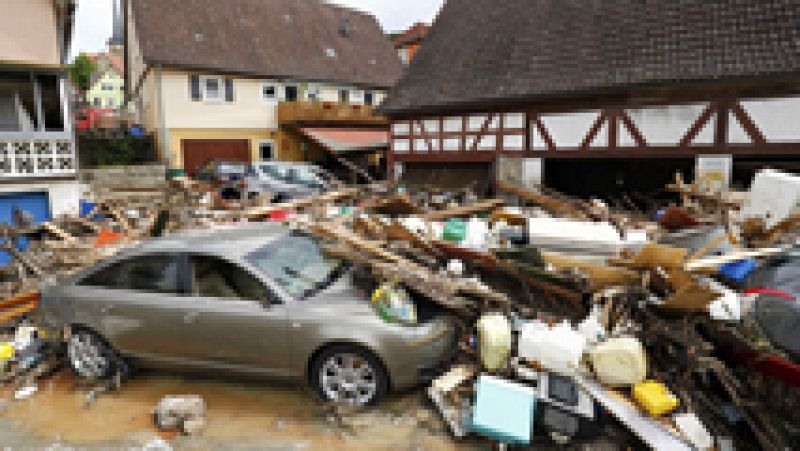 Al menos tres muertos en las inundaciones en el sur de Alemania