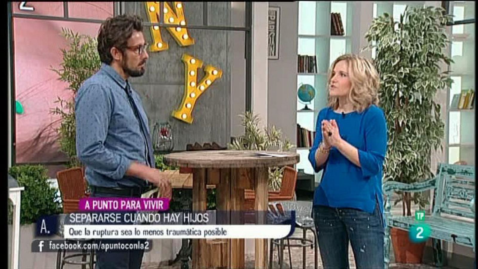 A punto con La 2 - A punto para vivir - Sílvia Congost - Separarse con hijos