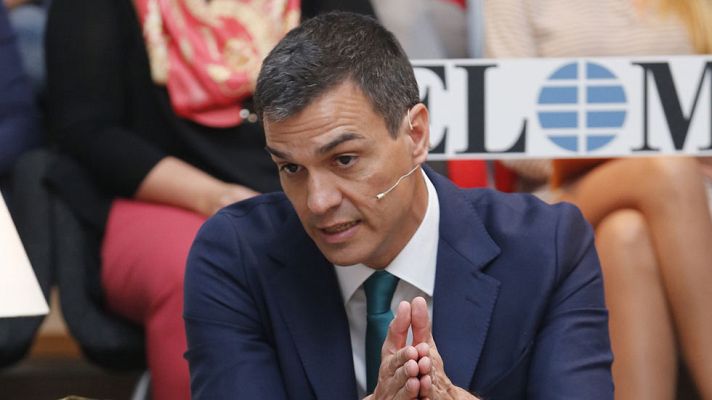 Telediario 1 - Pedro Sánchez descarta que el PSOE se abstenga para dejar gobernar al PP tras el 26J
