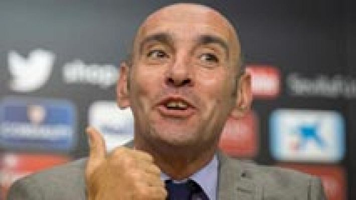Telediario 1 - Monchi le traslada al Sevilla la intención de dejar de ser su director deportivo